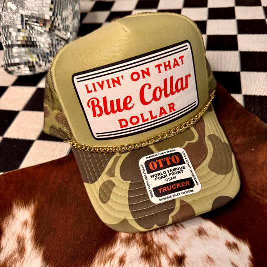 Blue Collar Dollar - Trucker Hat