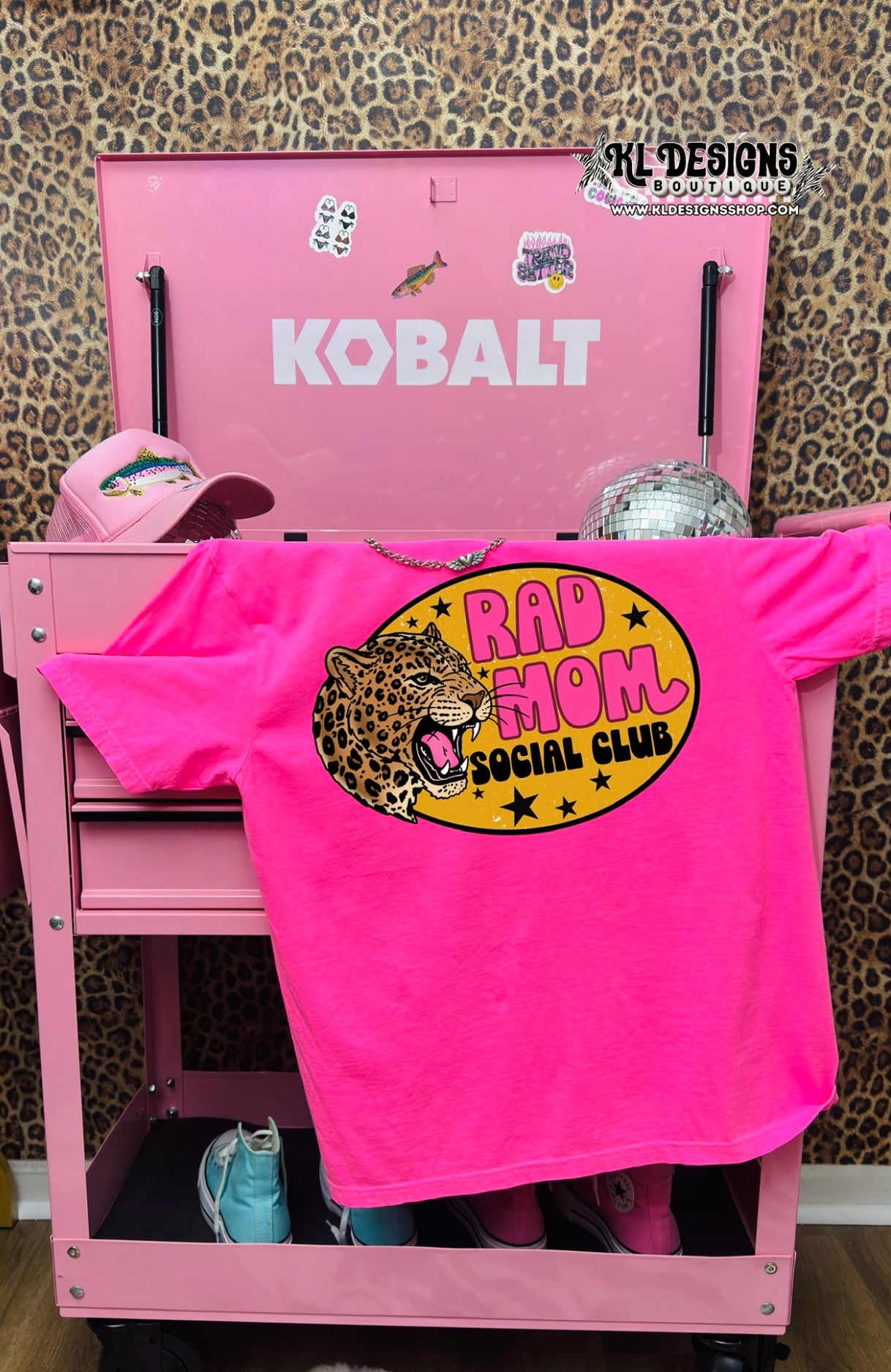 Rad Mom Social Club Leopard