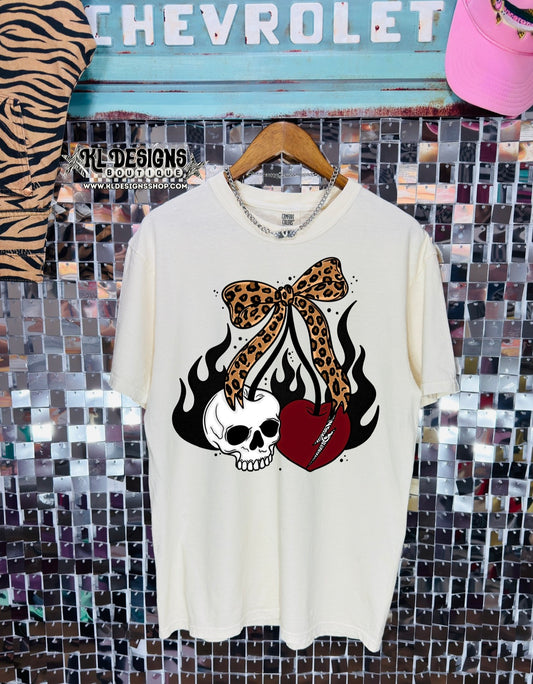 Leopard Edgy Girl Flame Cherries