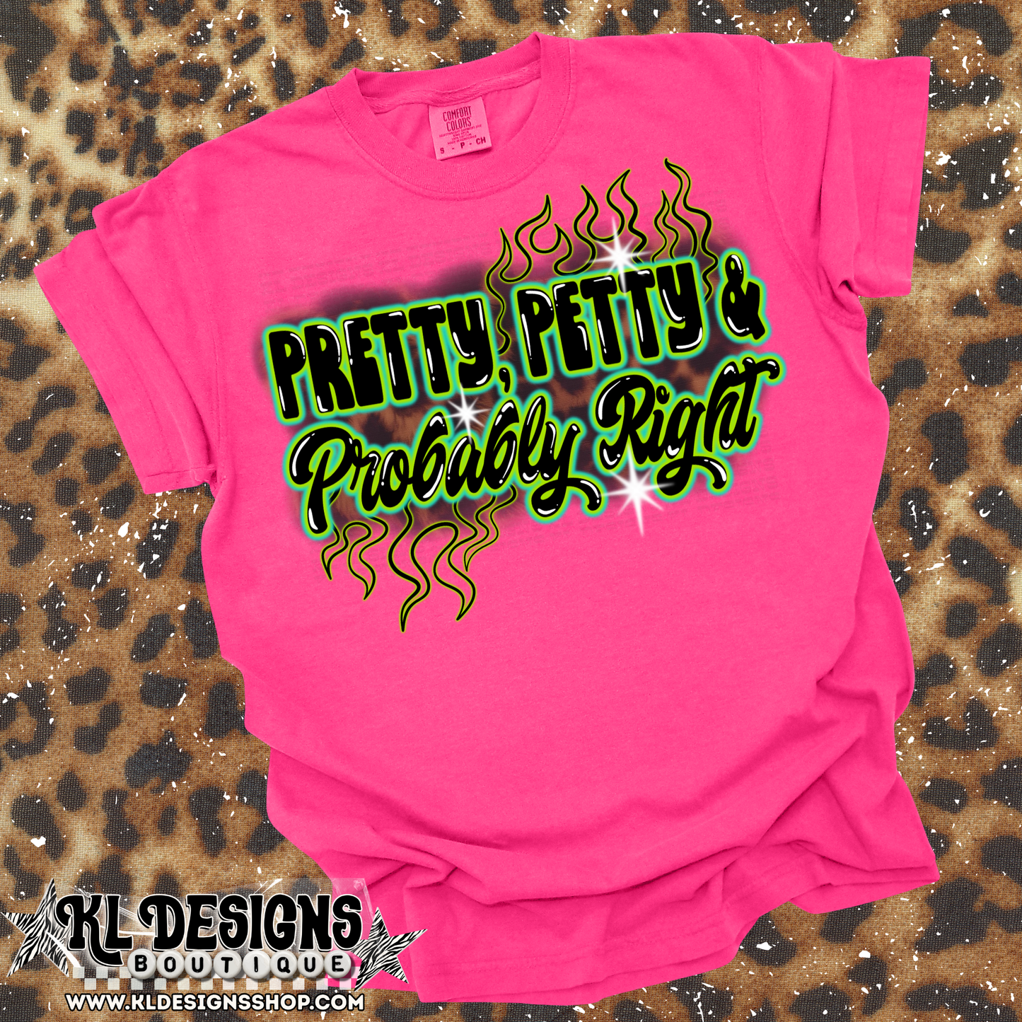 Pretty, Petty & Probably Right - Airbrush Effect