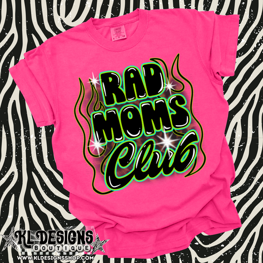 Rad Moms Club - Airbrush Effect