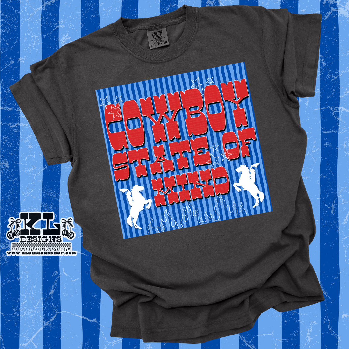 Striped Cowboy State Of Mind