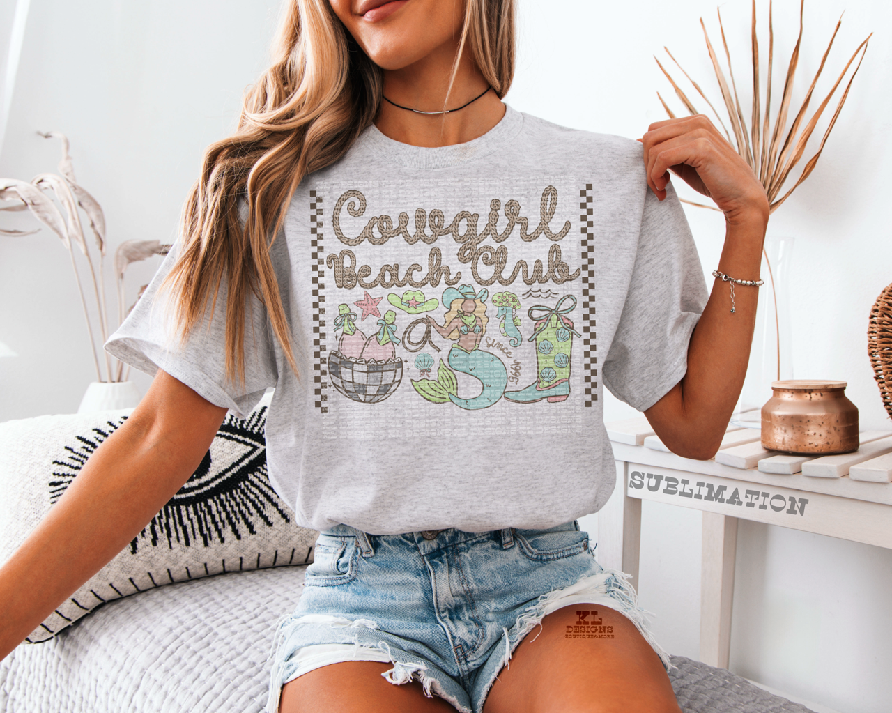 Cowgirl Beach Club Collage