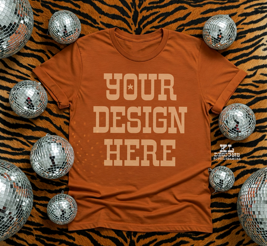 BC Heather Autumn Tee Tiger Mock