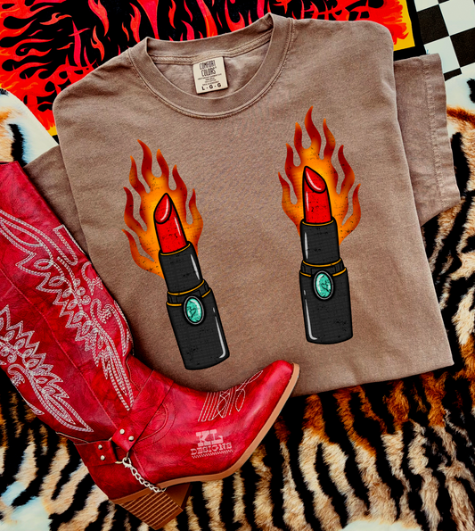 Edgy Flame Lipsticks