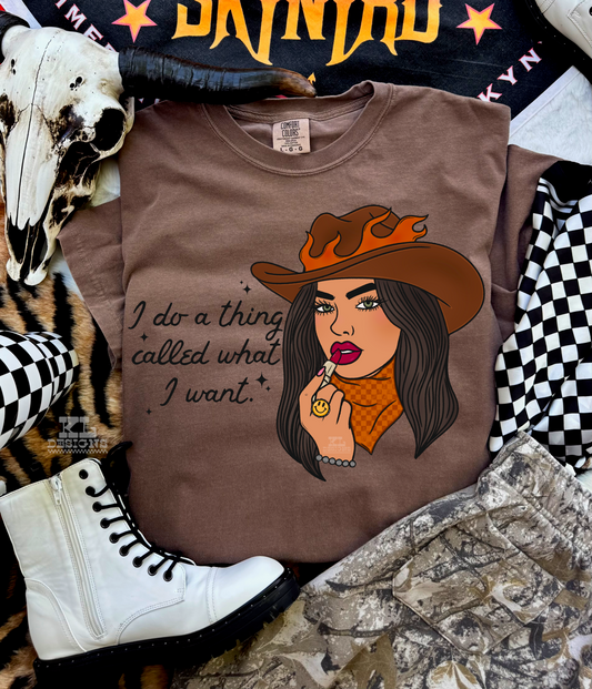 What I Want Cowgirl