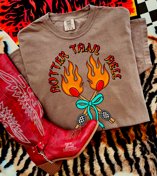 Hotter Than Hell Edgy Bow Matches
