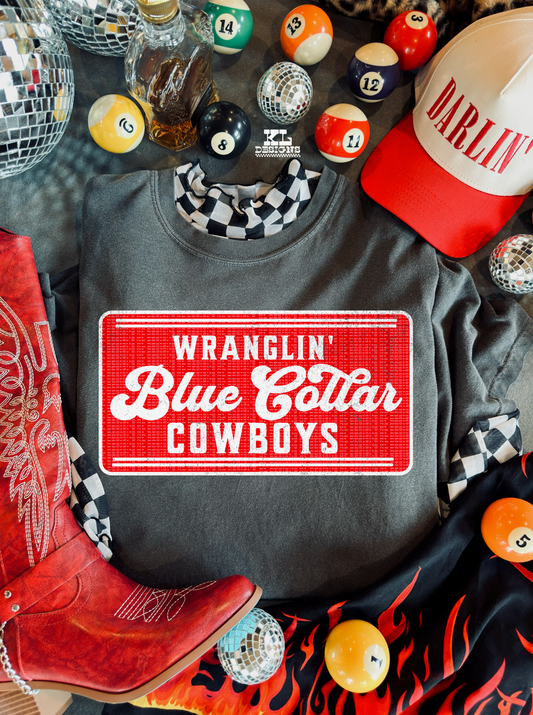 Red Wranglin’ Blue Collar Cowboys