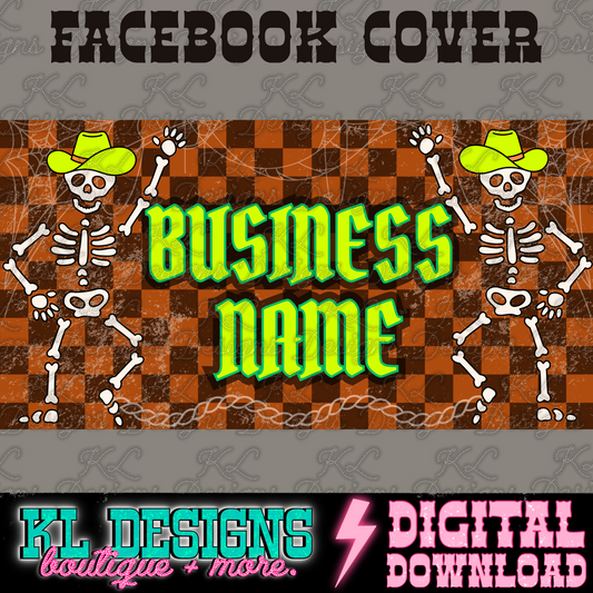 Fall/Halloween Facebook Group Cover Photos (multiple designs) | Digital Download