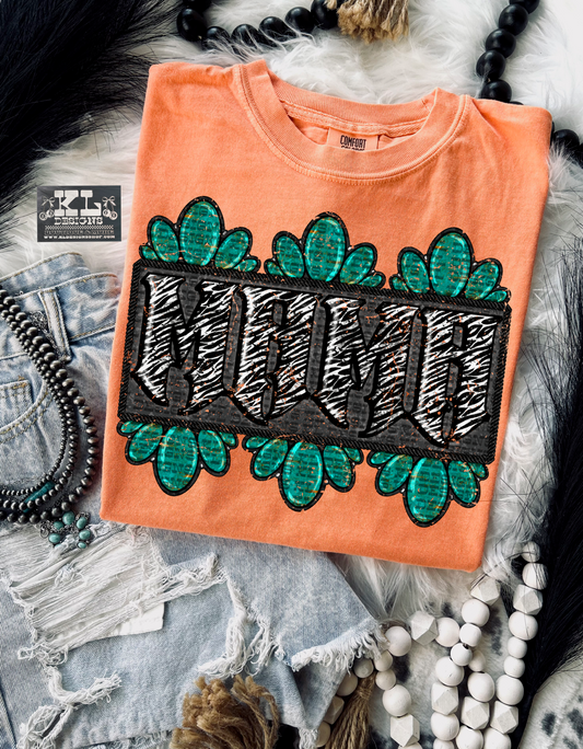 Edgy OG Zebra Jewel Mama