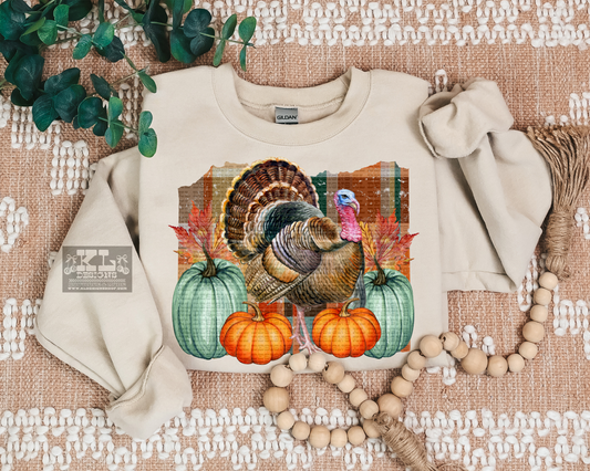 Retro Turkey Plaid