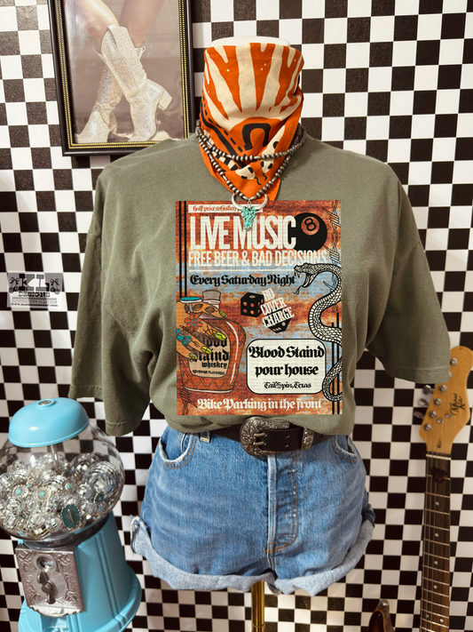 Free Beer & Bad Decisions Flyer