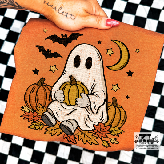 Autumn Pumpkin Ghostie