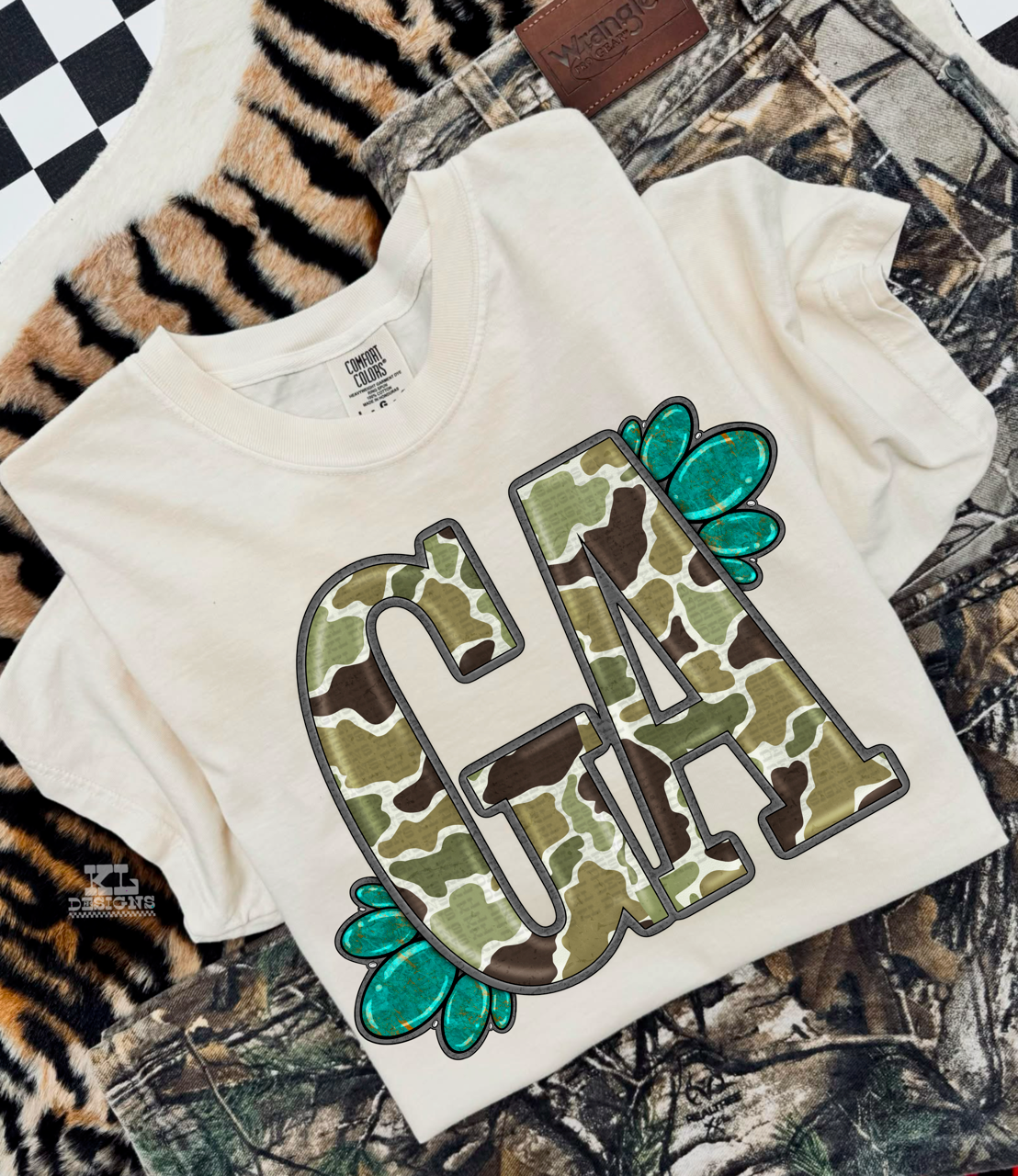 Camo Jewel State GA | Digital Download