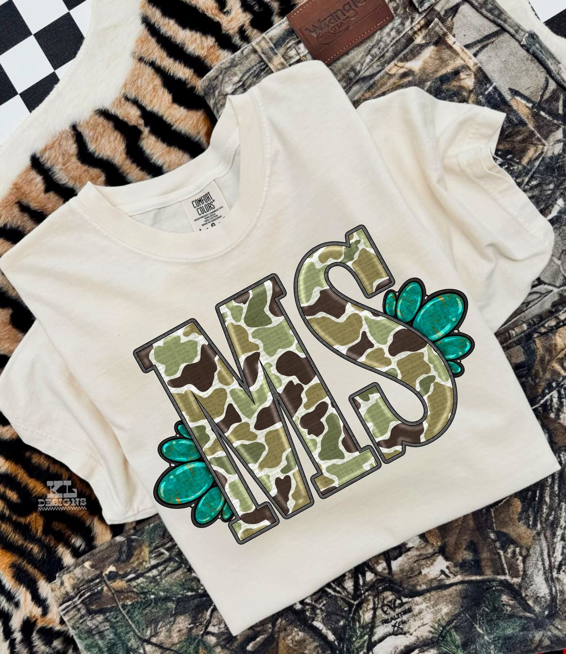 Camo Jewel State MS | Digital Download