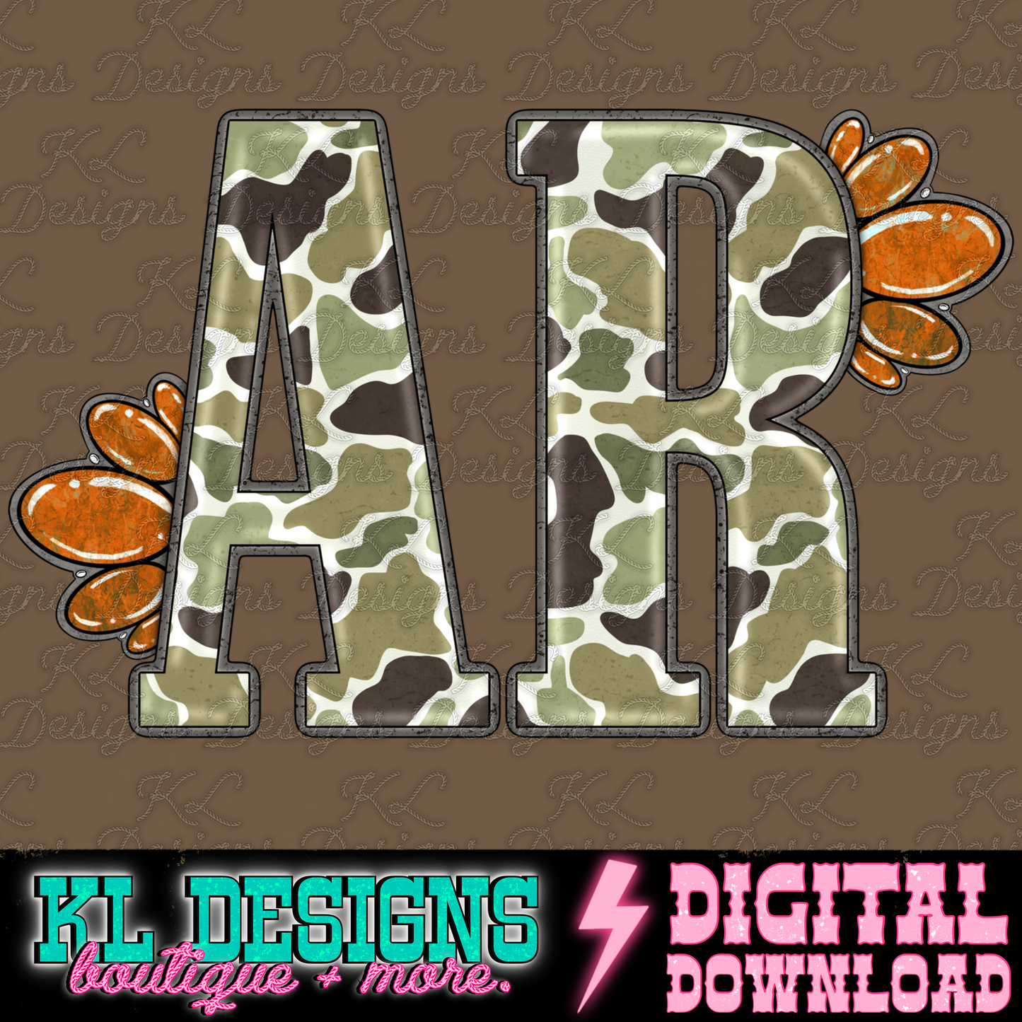 Camo Jewel State AR | Digital Download