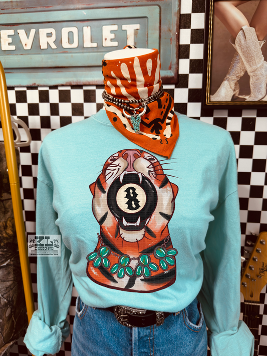 Into The Wild Turquoise Tiger