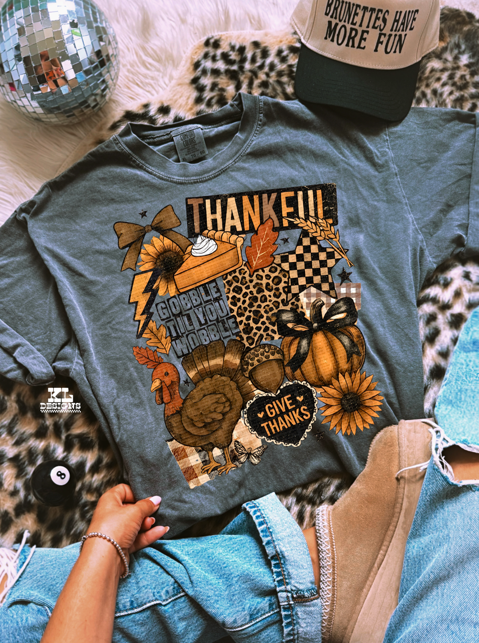 Give Thanks Thanksgiving Collage