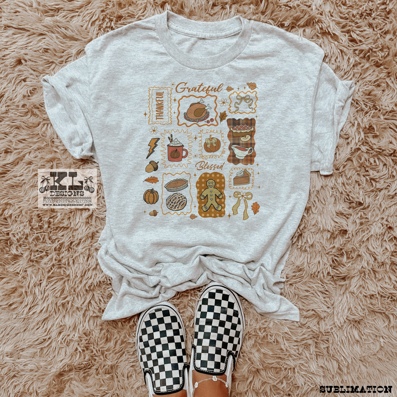 Thanksgiving Doodle Collage