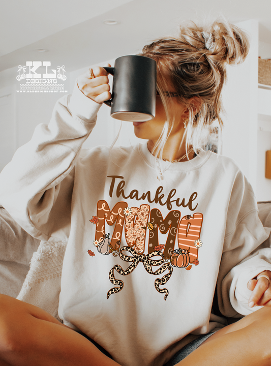 Thankful Mama Bow