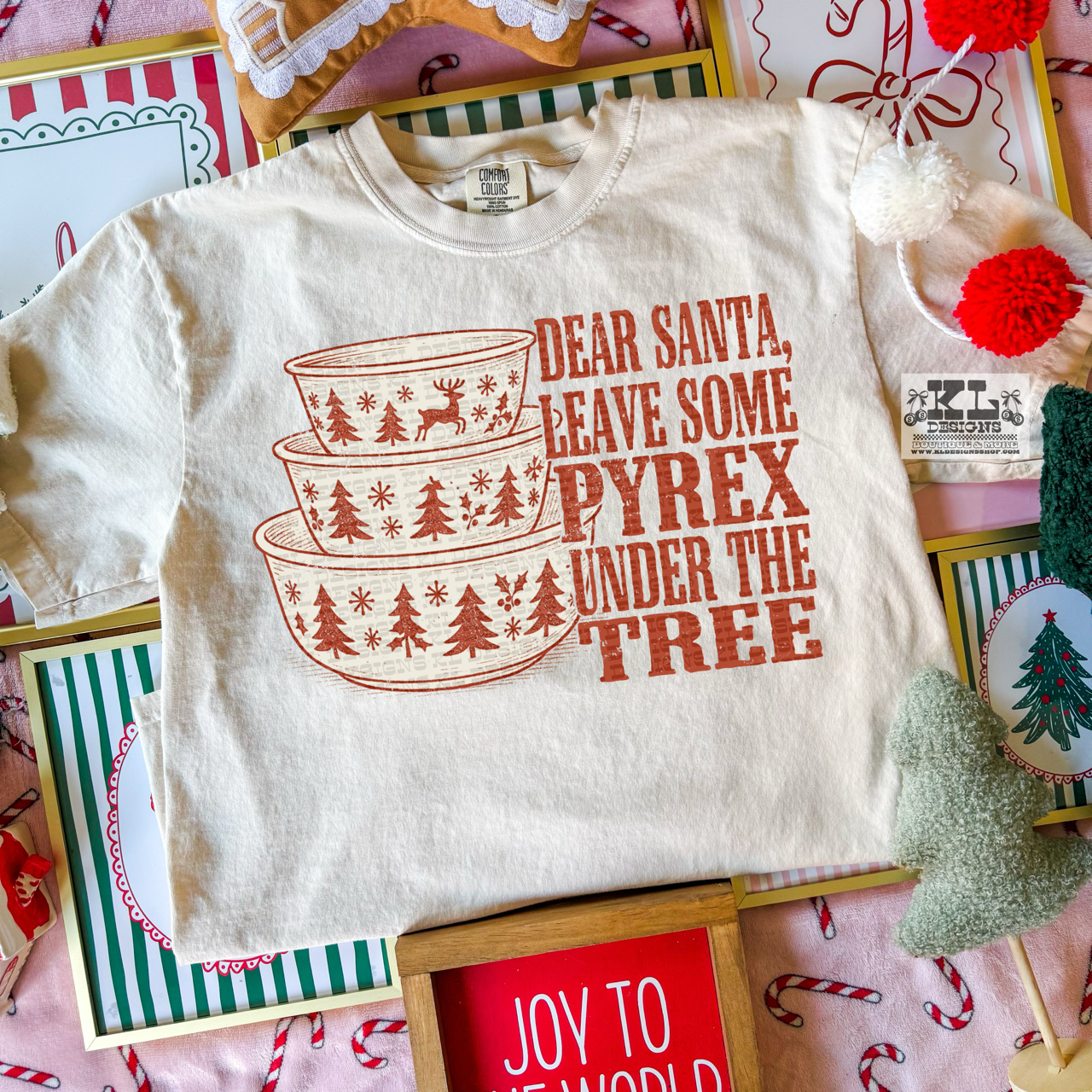 Dear Santa Leave Some Vintage Bowls