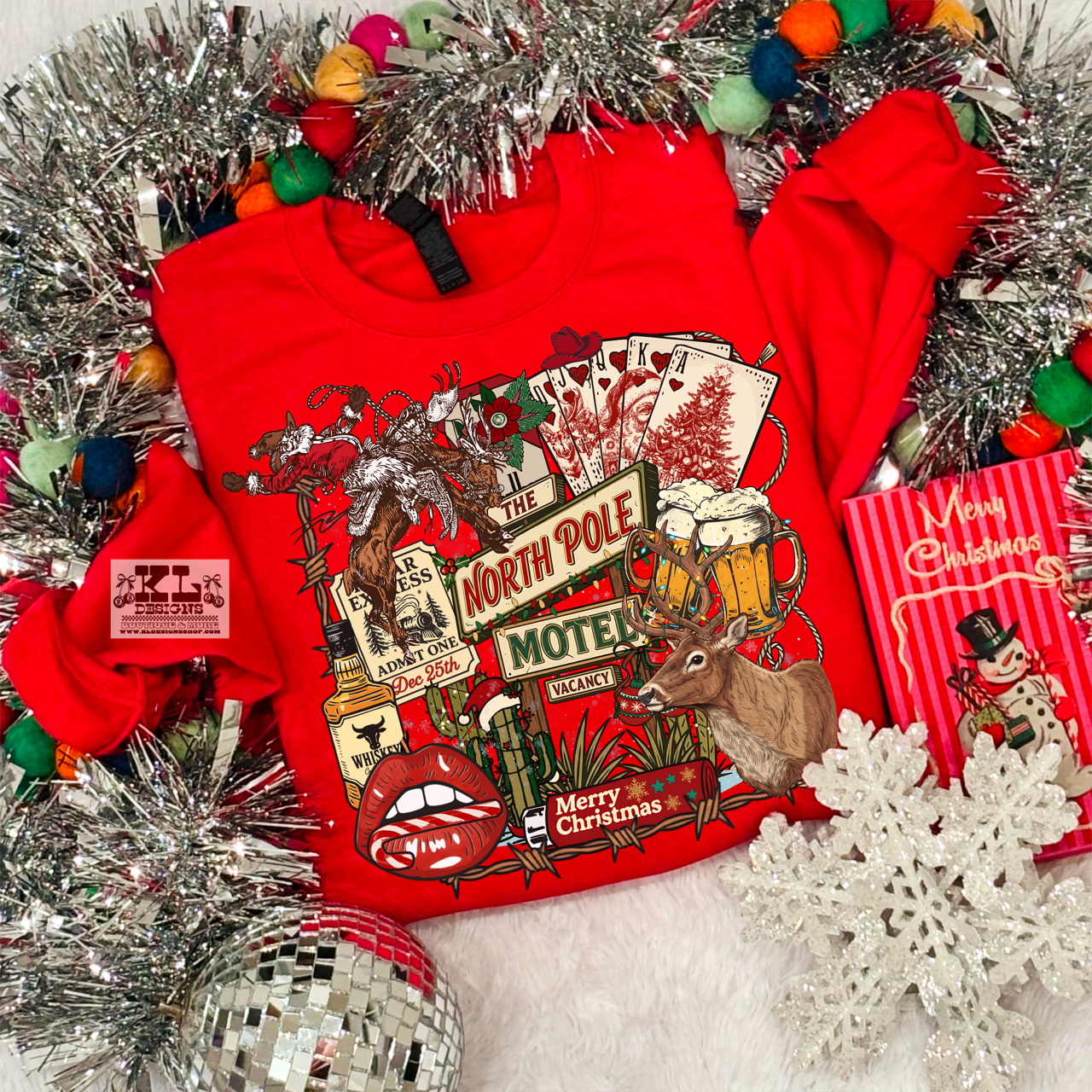 North Pole Motel Collage