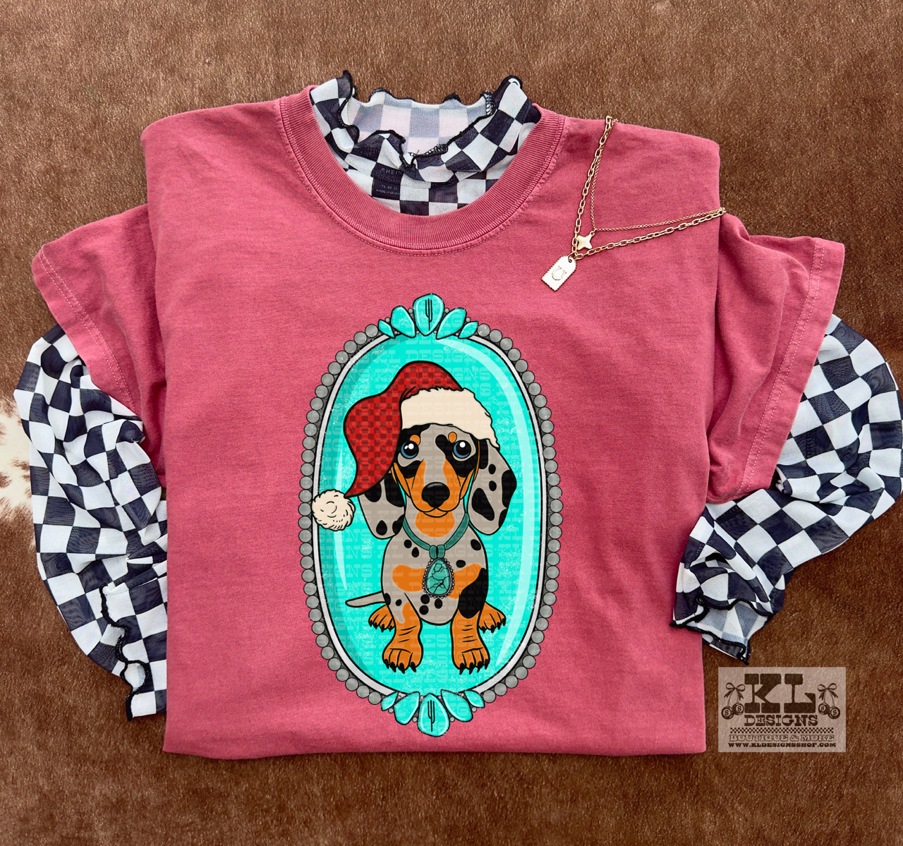 Christmas Dachshund Jewel