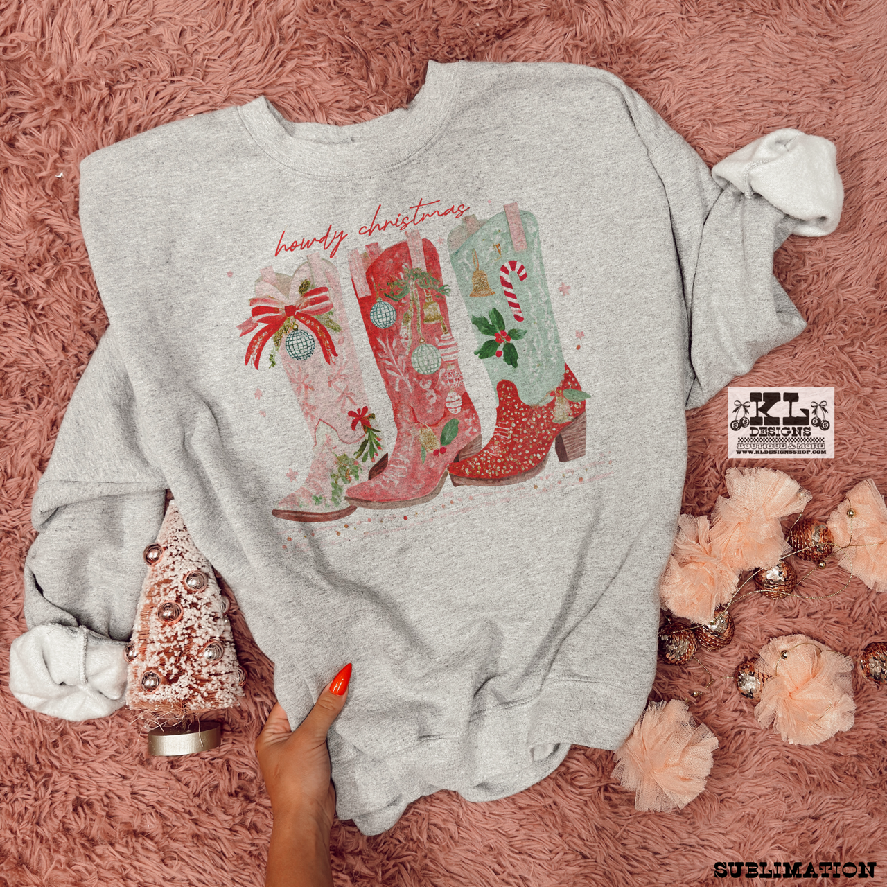 Howdy Christmas Boots