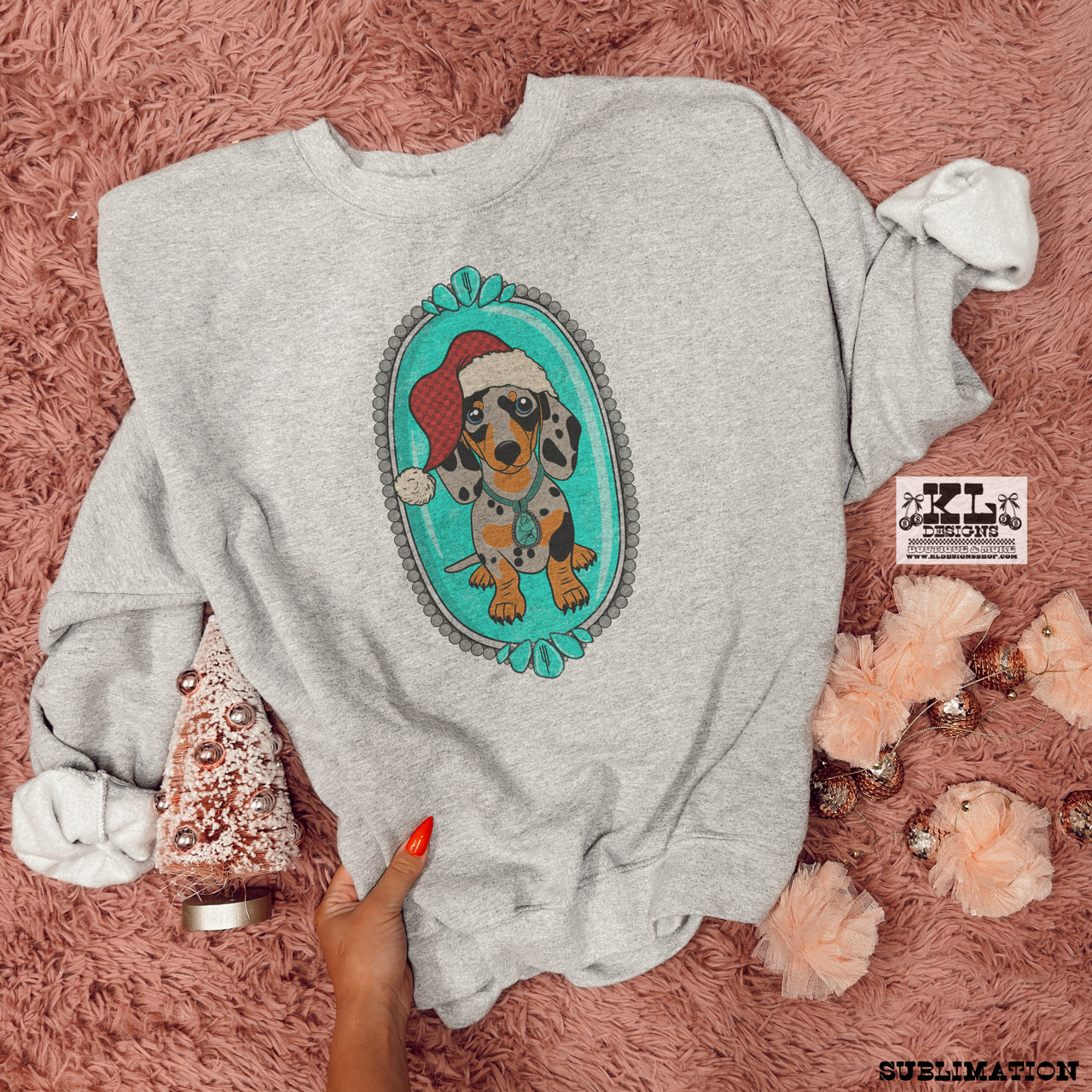 Christmas Dachshund Jewel