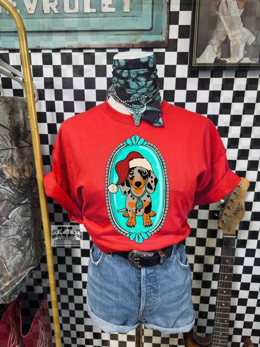 Christmas Dachshund Jewel