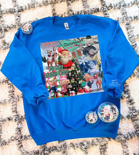 Classic Christmas Collage - CHRISTMAS DEER