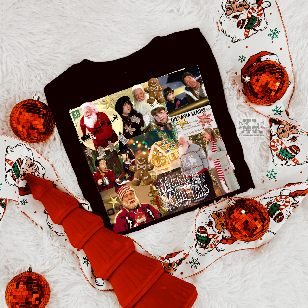 Classic Christmas Collage - SANTACLAUS