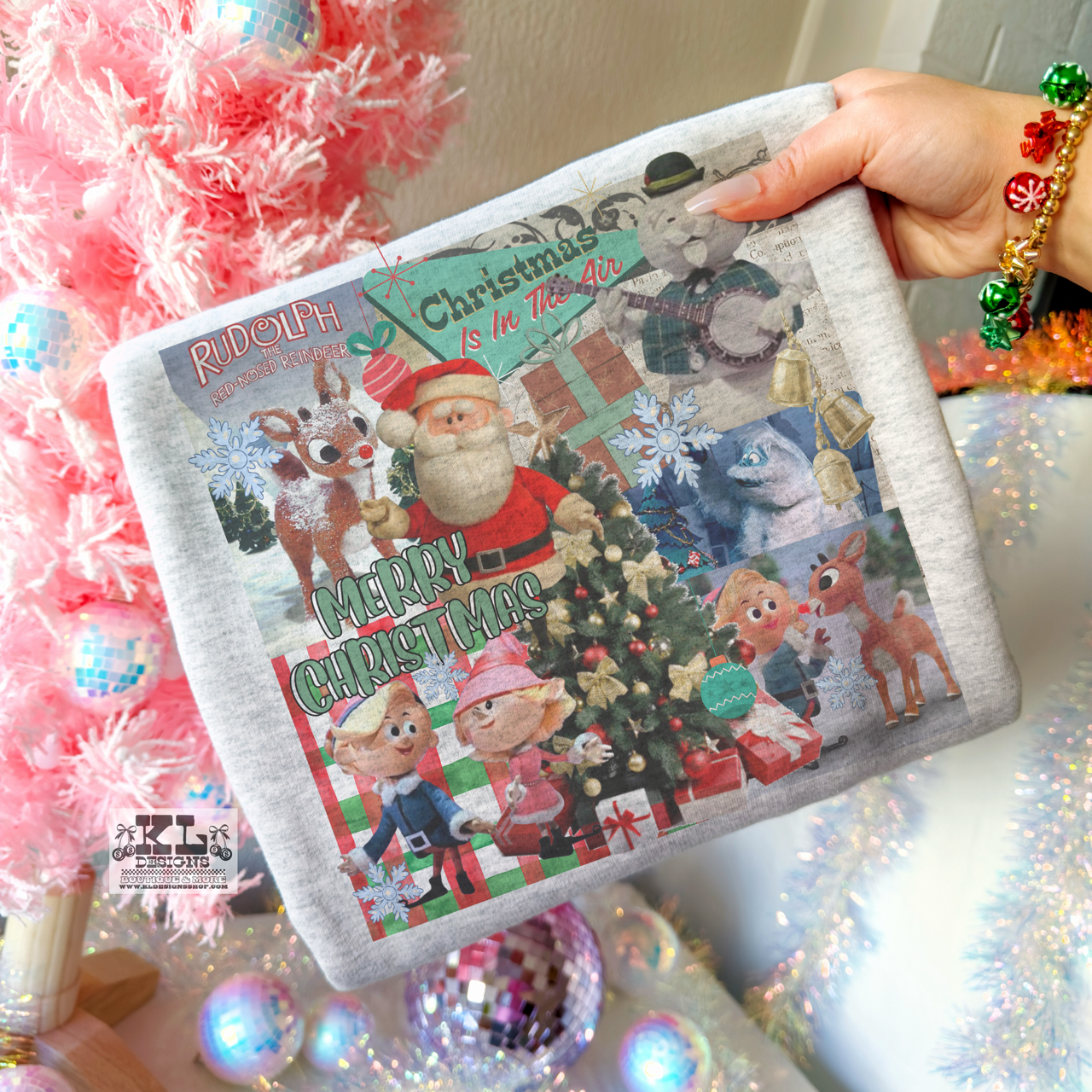 Classic Christmas Collage - CHRISTMAS DEER