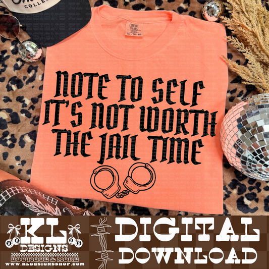 Note To Self Cuffs | Digital Download
