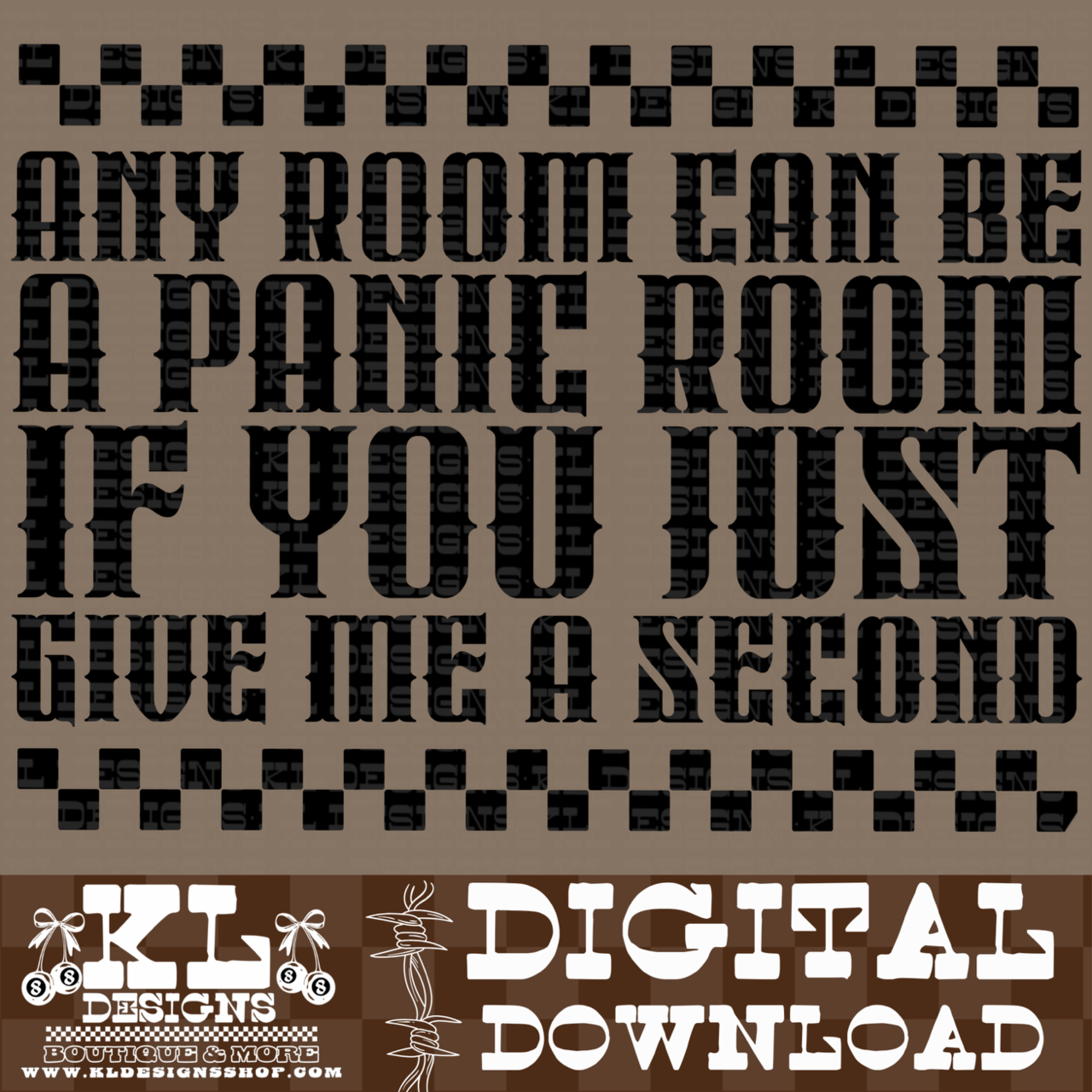 Panic Room | Digital Download