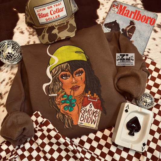 Edgy Smoke Show Girl