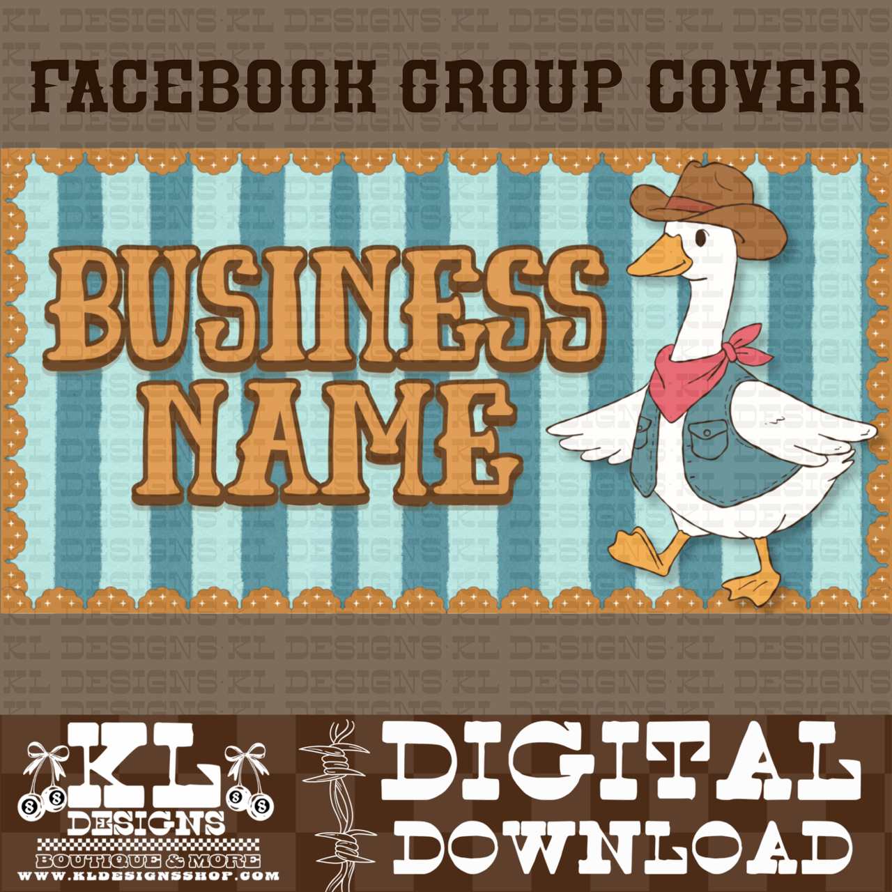 Spring/Summer Facebook Group Cover Photos (multiple designs) | Digital Download