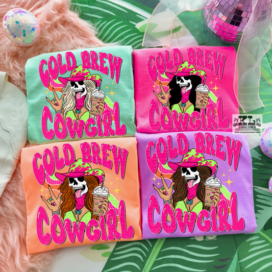 Cold Brew Cowgirl (4 hair color options)