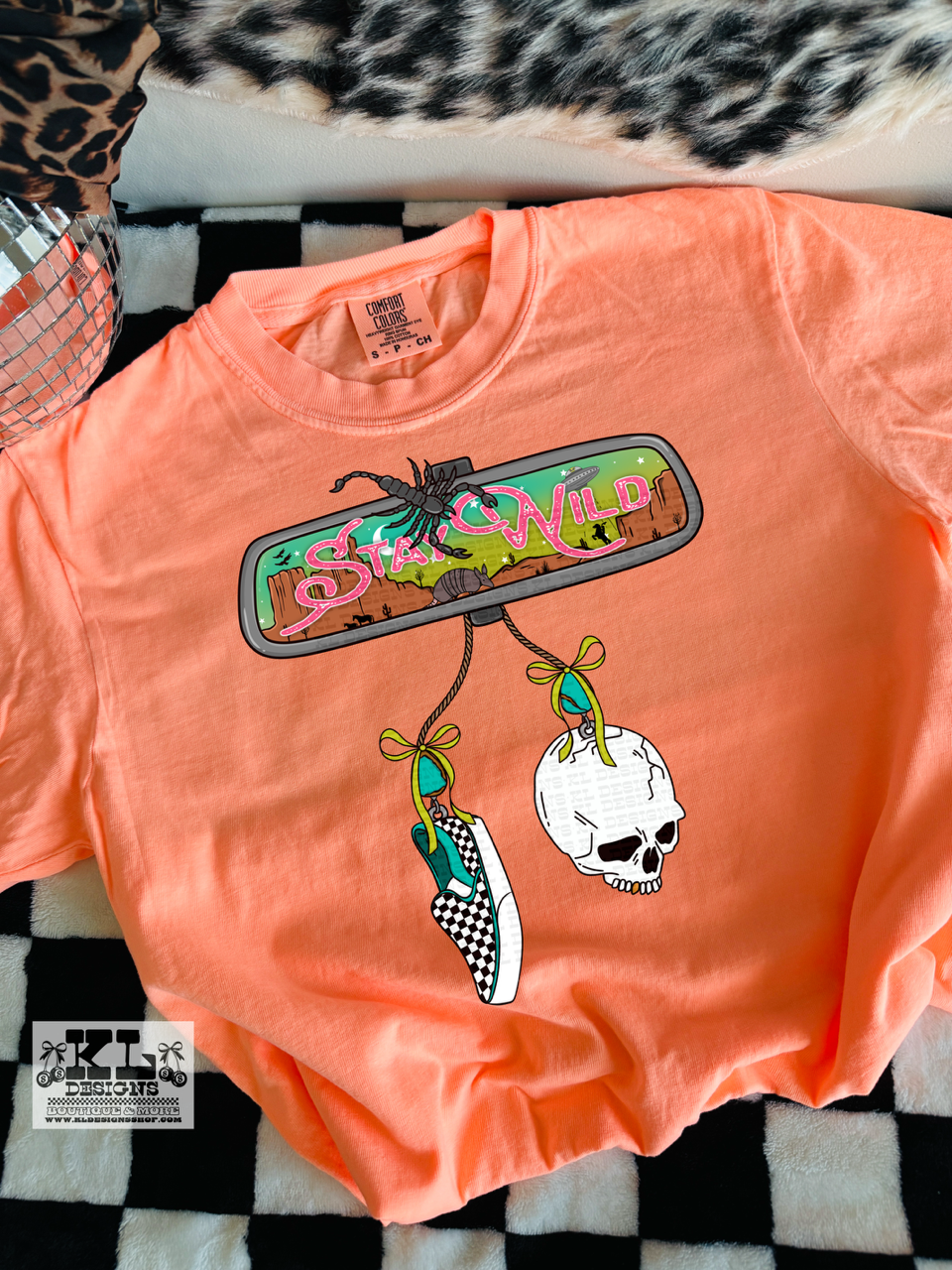 Stay Wild Rearview Charms