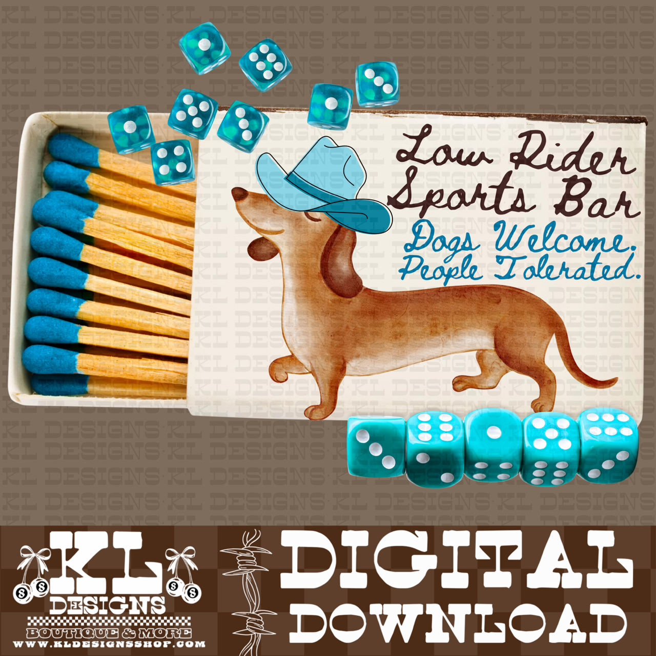 Low Rider Matchbox | Digital Download