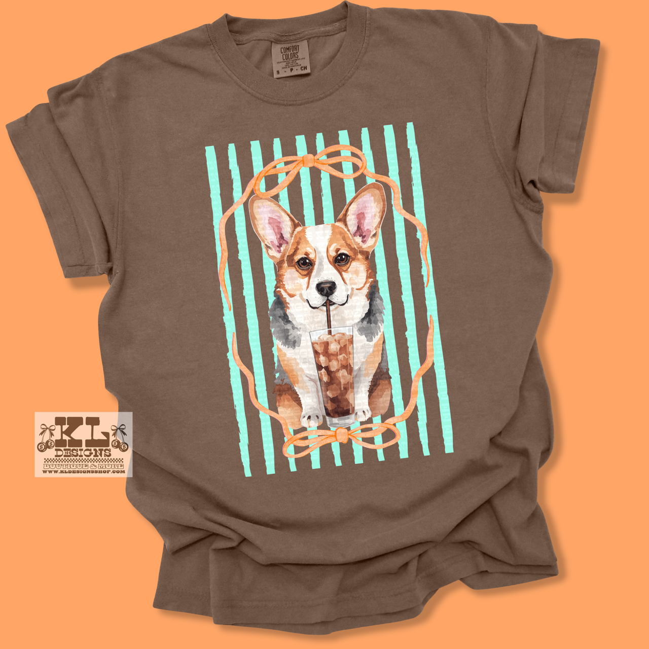 Girly Corgi Coffee