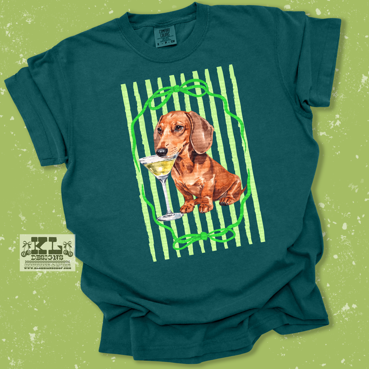 Girly Cocktail Dachshund