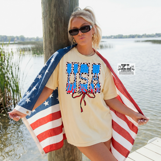 Cowhide & Flames USA