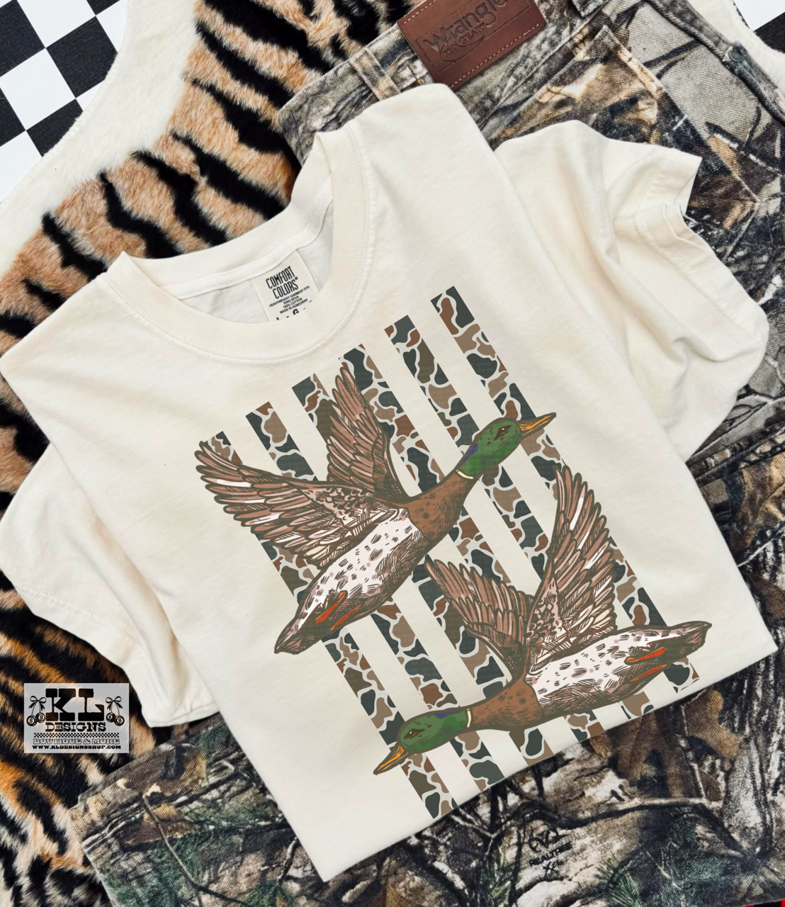 Camo Striped Ducks