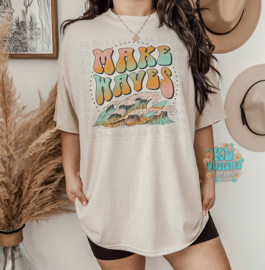 Make Waves Tee