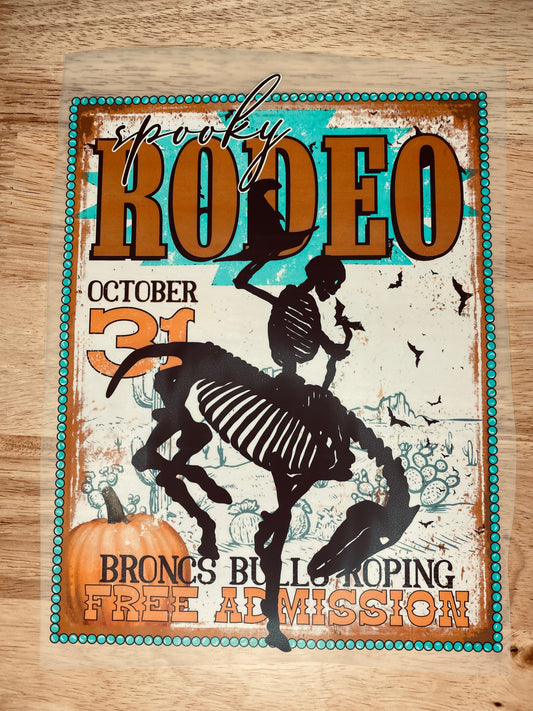 Spooky Rodeo - (you pick the print/i pick the tee color)