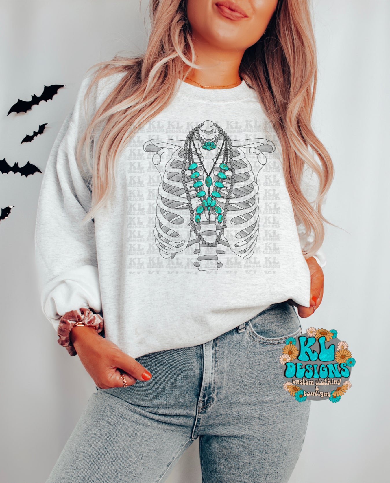 Turquoise Skeleton