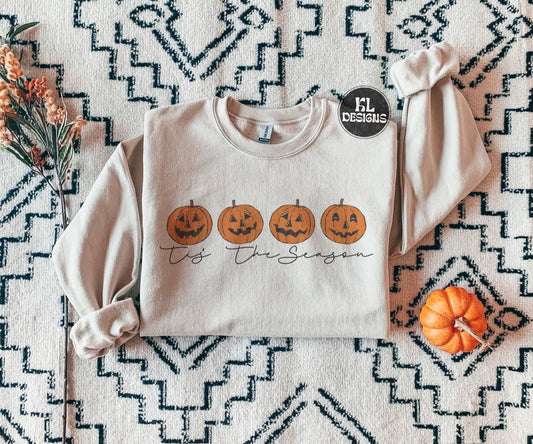 Tis The Season jack-o’-lanterns