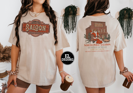 North Pole Saloon - front and back