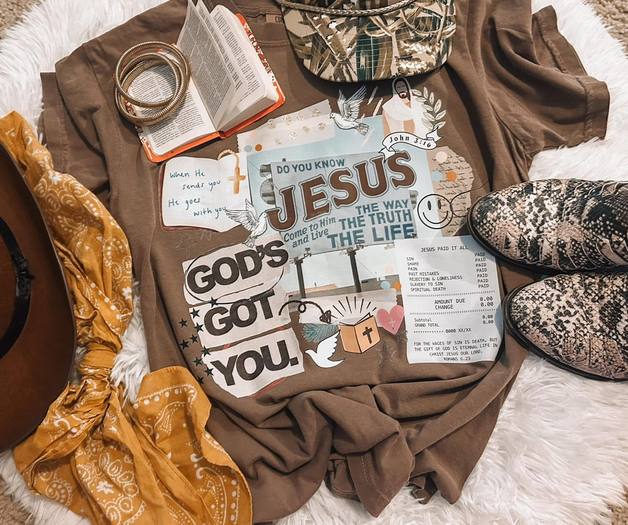 Gods Got You Collage